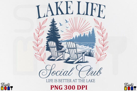 Download Summer Lake Life Social Club PNG - Premium Resources