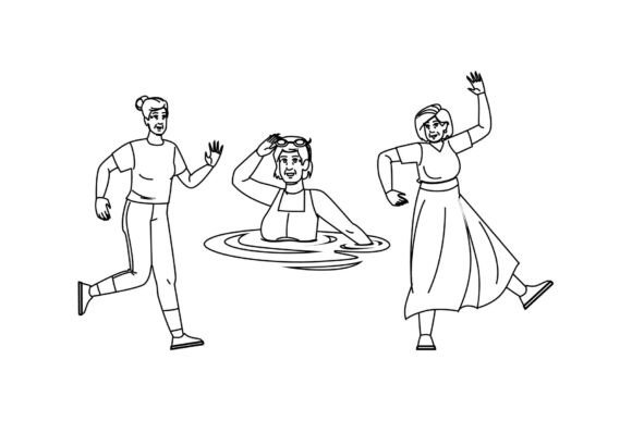 Download Vitality Active Senior Woman Vector - Vitality Collection