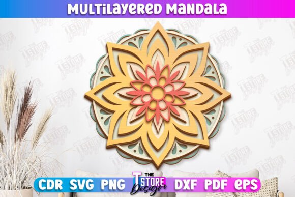 Download Multilayered Mandala | Detailed Mandala - Detailed mandala Collection