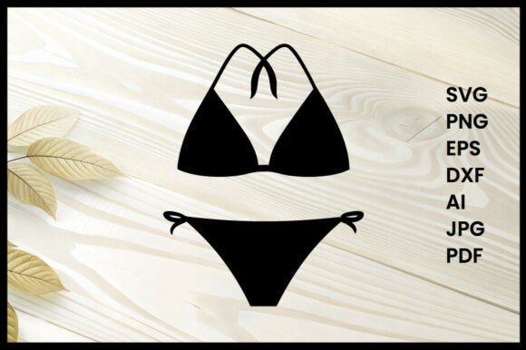 Download Triangle Bikini Silhouette Illustration - Illustration Collection