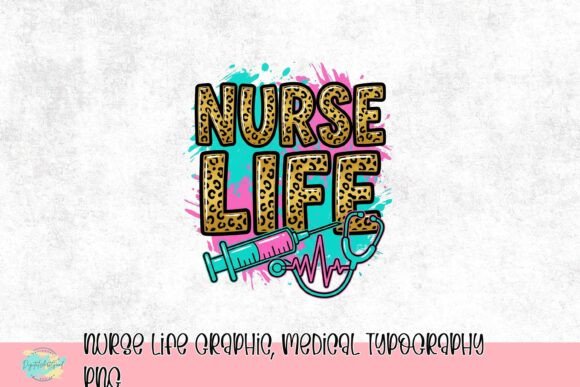 Download Nurse Life Graphic, Medical Typography PNG - Life Collection